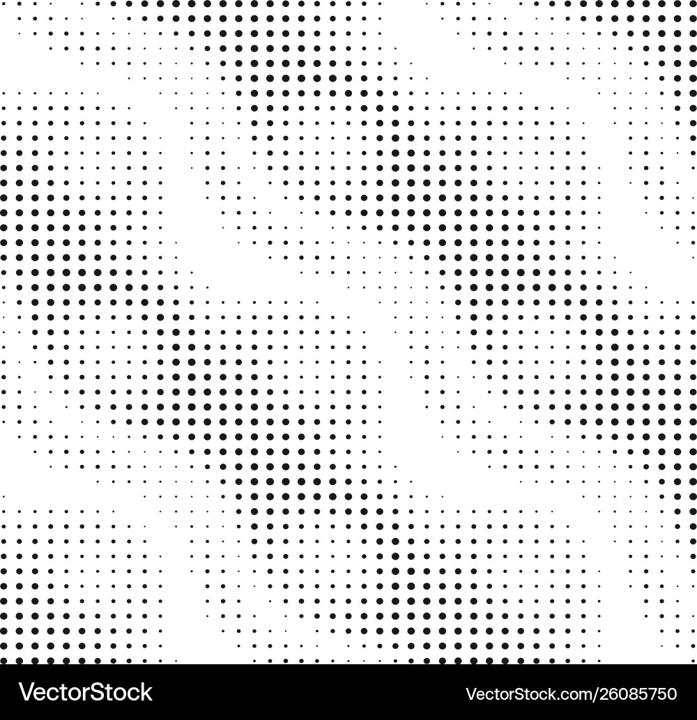 Noise pattern halftone design vector image