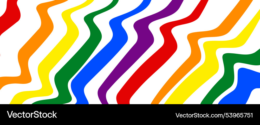 Flag lgbt squared icon badge or button template Flag lgbt squared icon badge or button template vector image