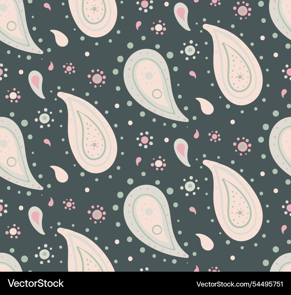 Material repeating on textured endless leaf Vector Image