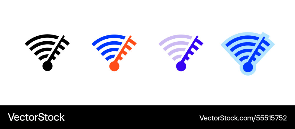 Internet speed icon linear style sign for mobile Internet speed icon linear style sign for mobile vector image