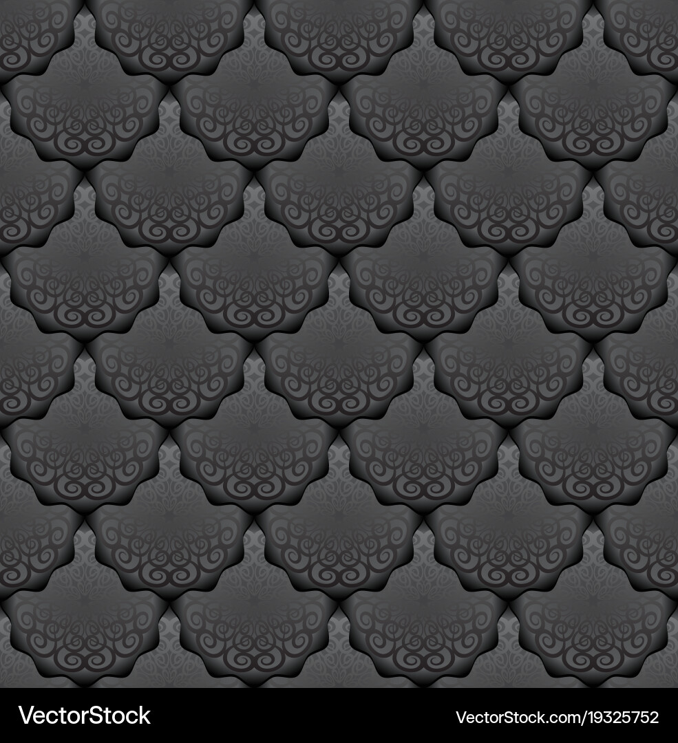 Seamless background with vintage pattern Vector Image