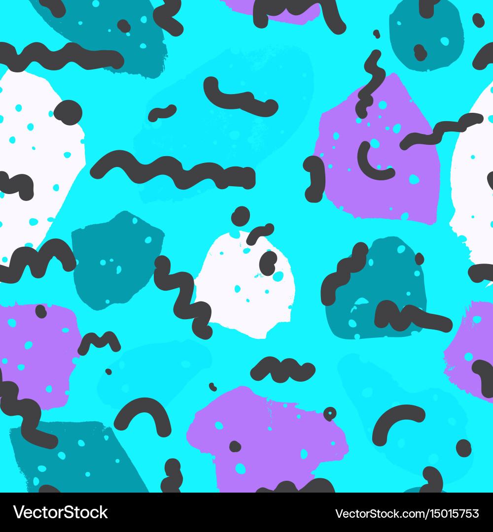 Abstract Spot Pattern Vector Image