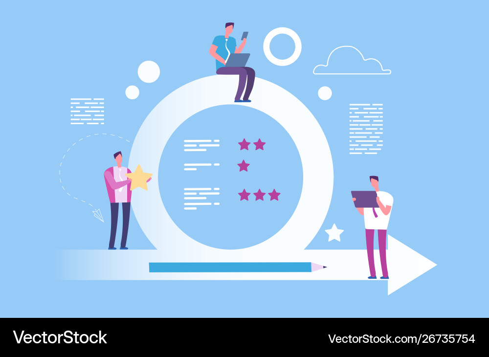 Agile Workflow Concept vector image