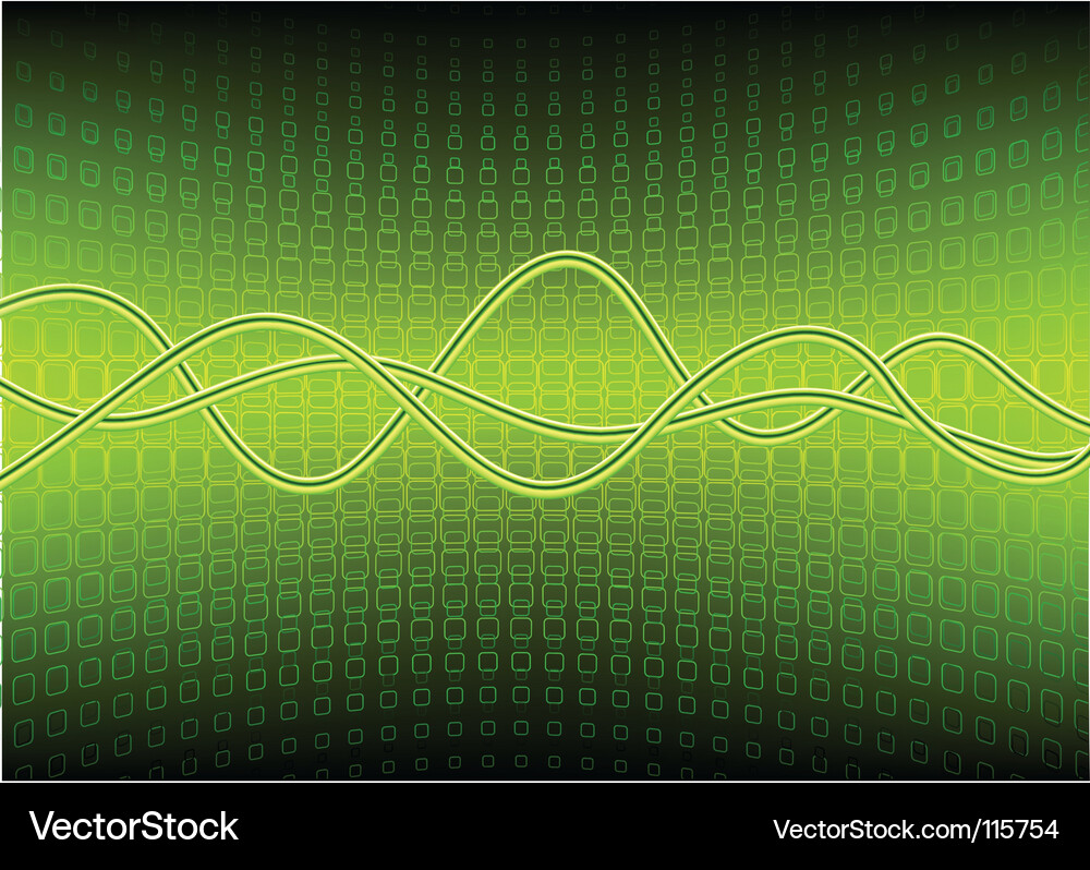 Dynamic Wave Pattern Background Vector Image
