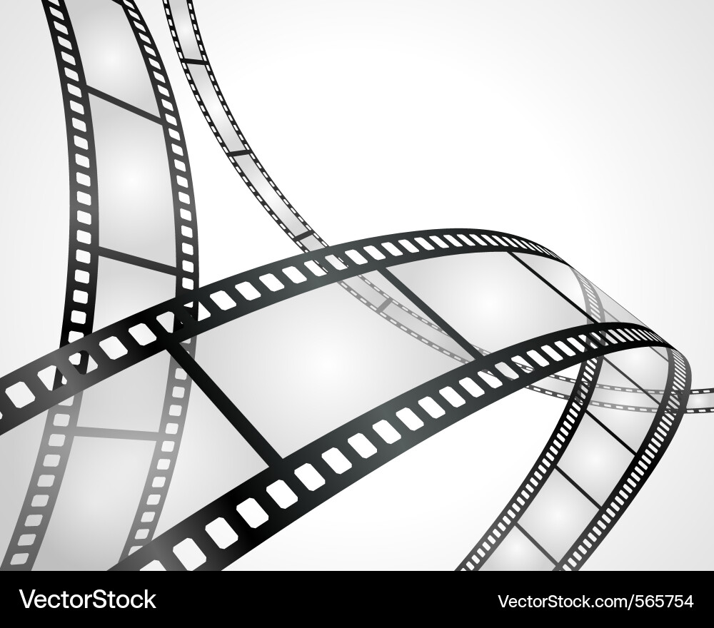Film Strip Background vector image