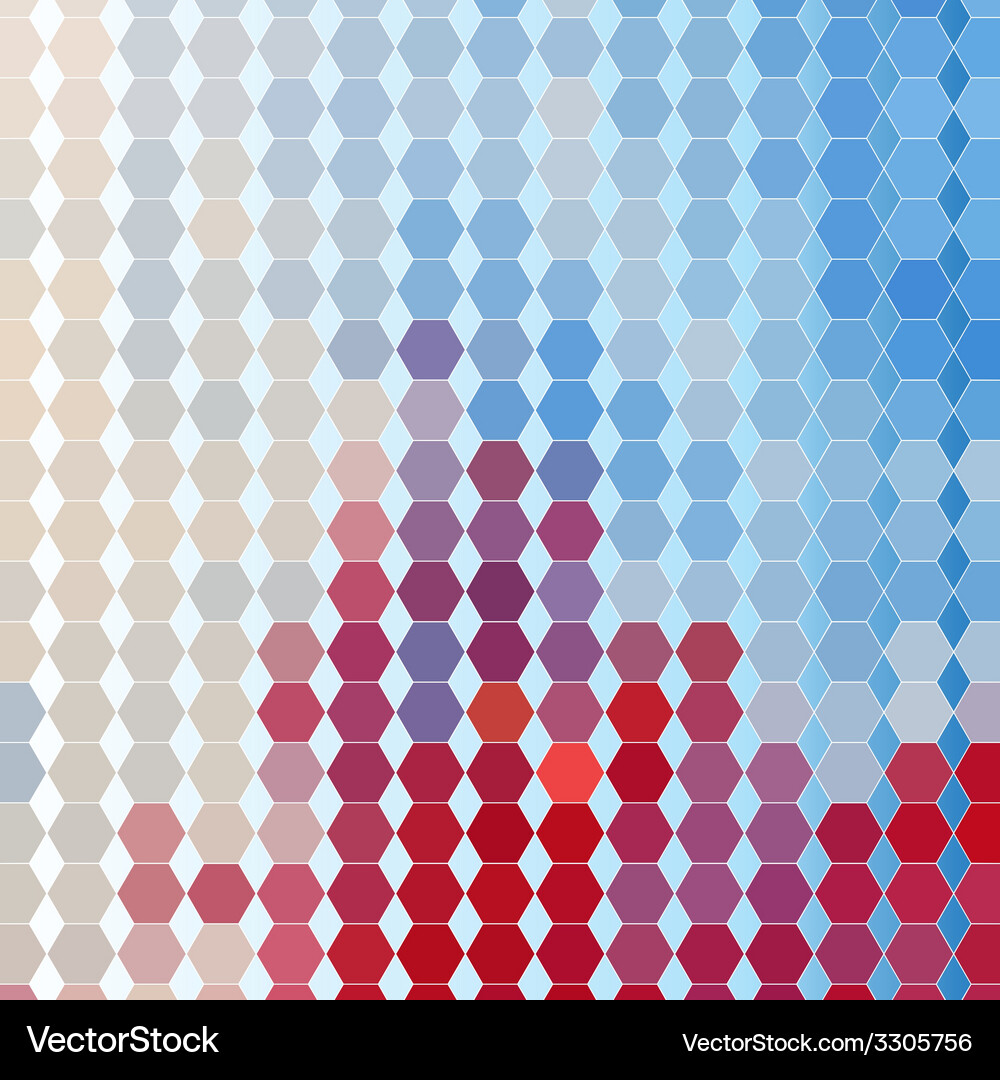 Bright abstract pattern polygons Vector Image