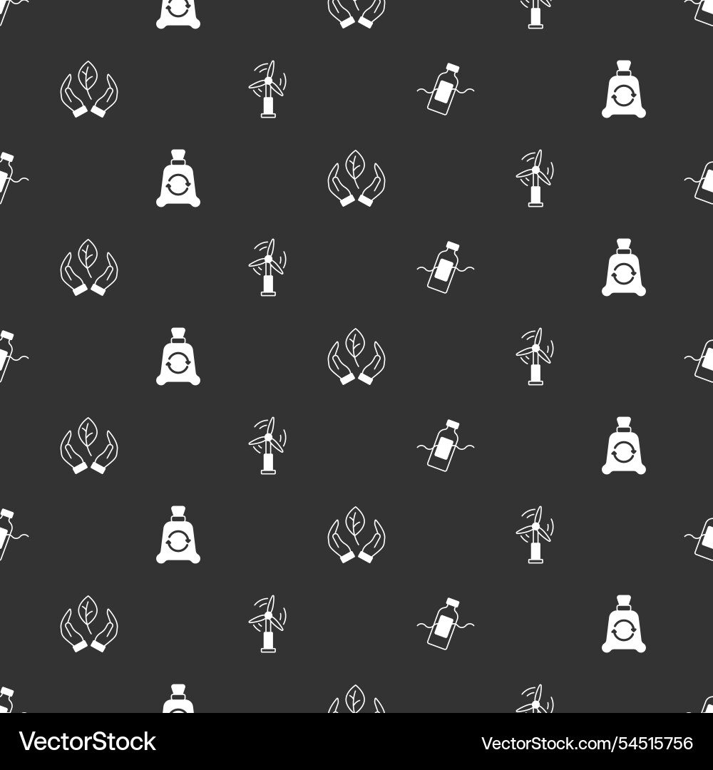 Set the problem of pollution garbage bag vector image