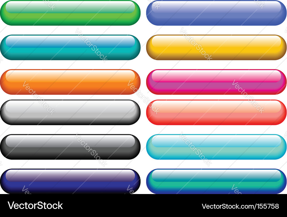 Button Vector Image