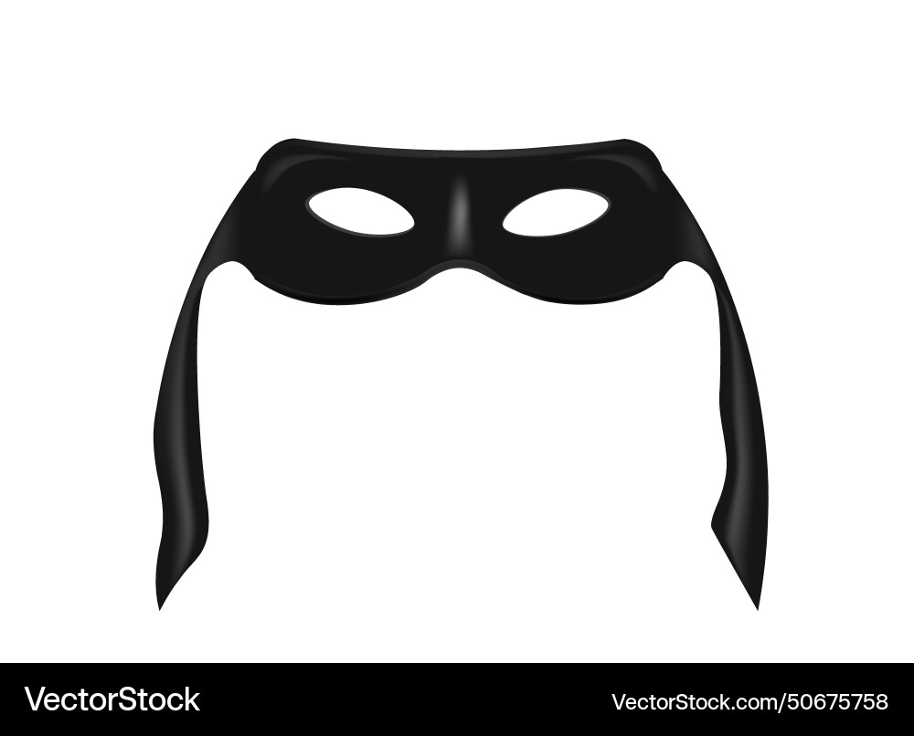 Zorro eye mask Zorro eye mask vector image