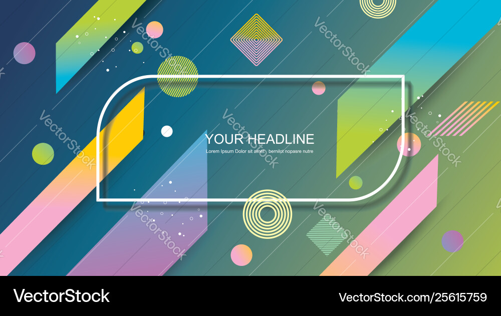 Backgroundwith abstract shape Backgroundwith abstract shape vector image