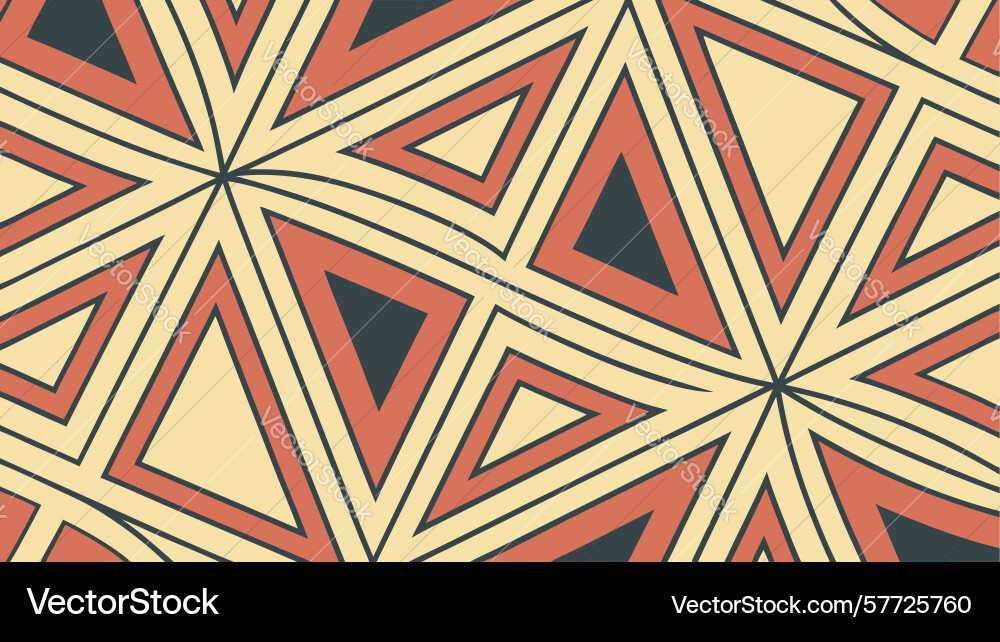 Dynamic seamless triangular geometric pattern vector image