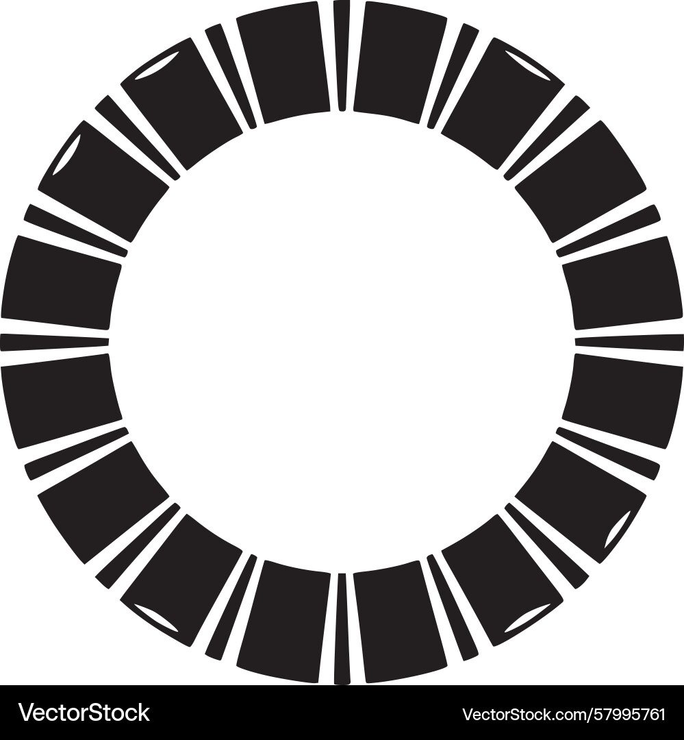Circular Progress Bar Vector Image