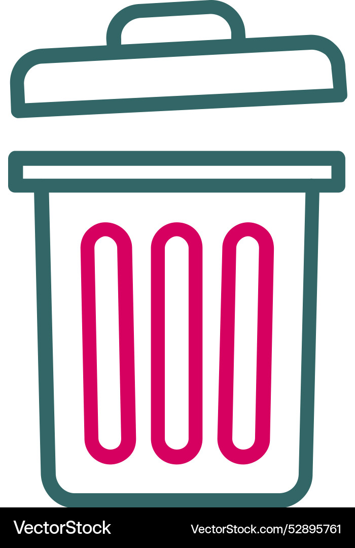 Garbage icon design Vector Image