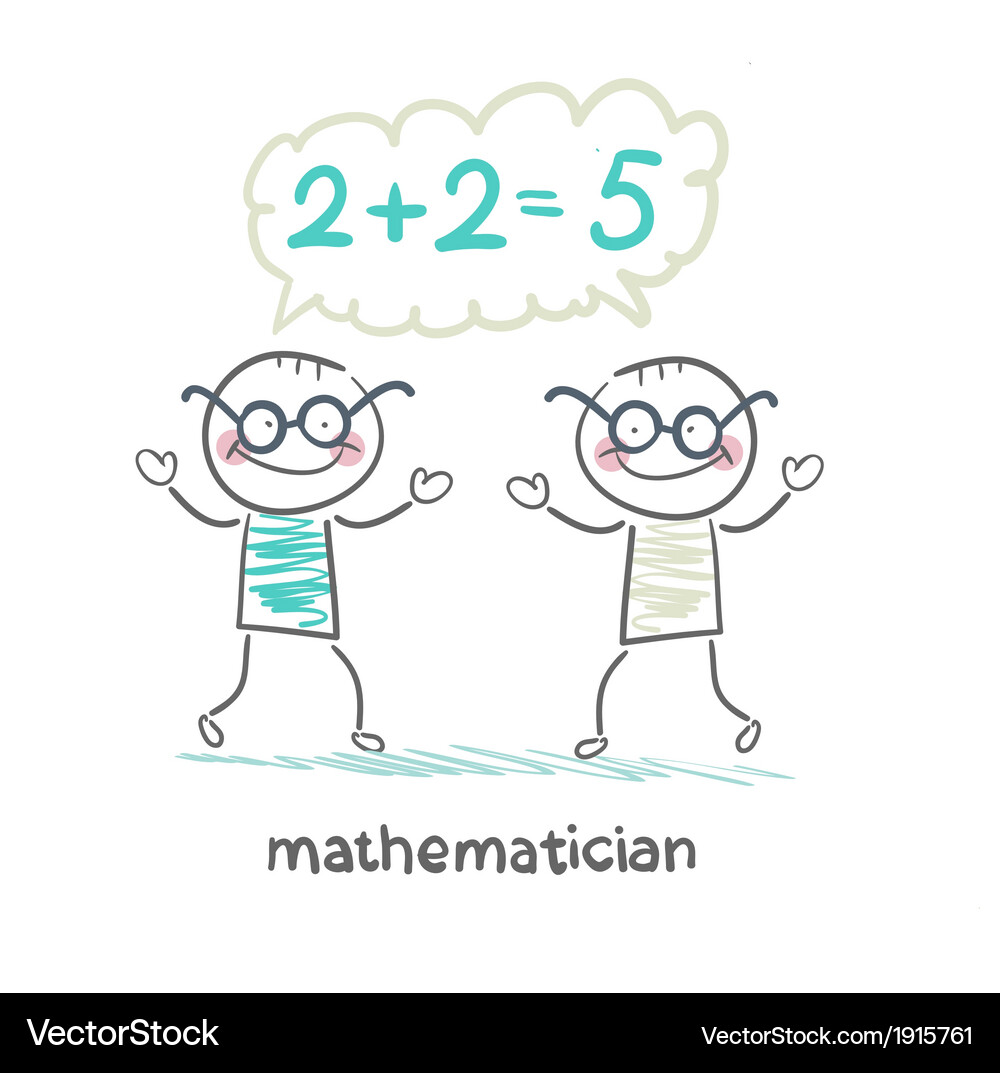 Problem Solving and Mathematics Vector Image