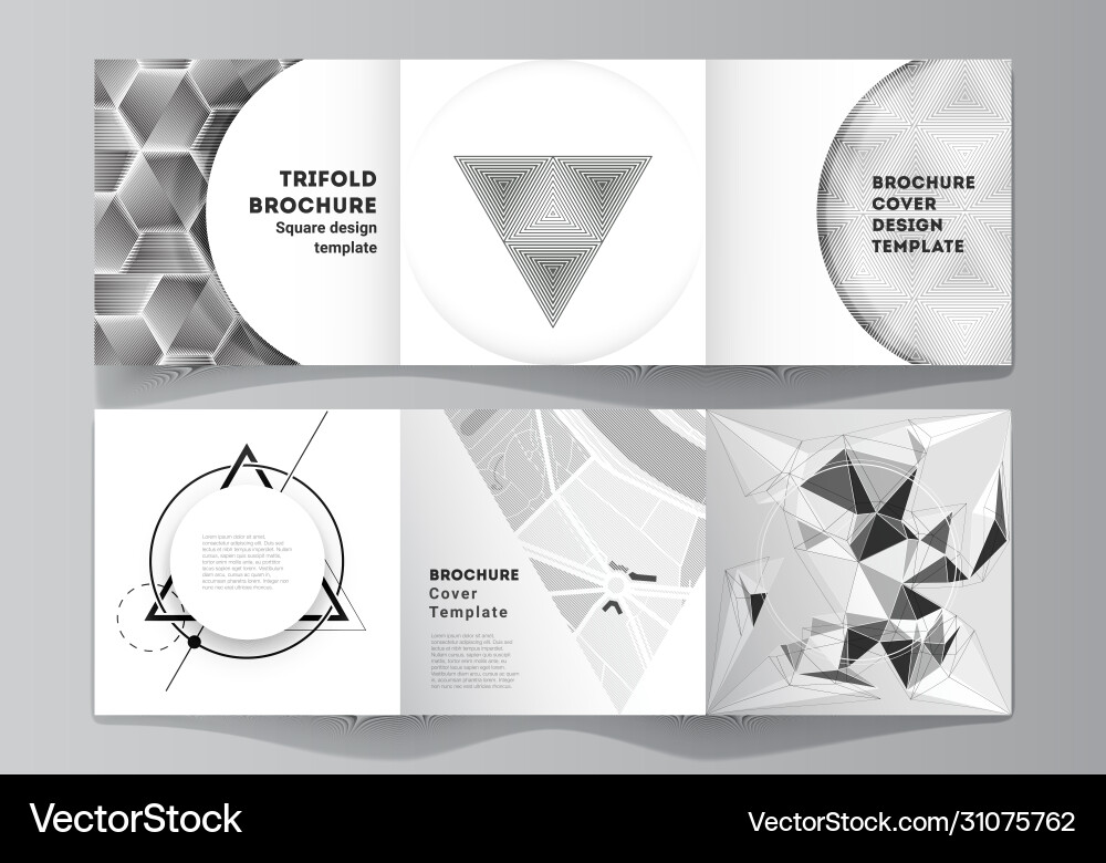 Minimal editable layout square format Minimal editable layout square format vector image