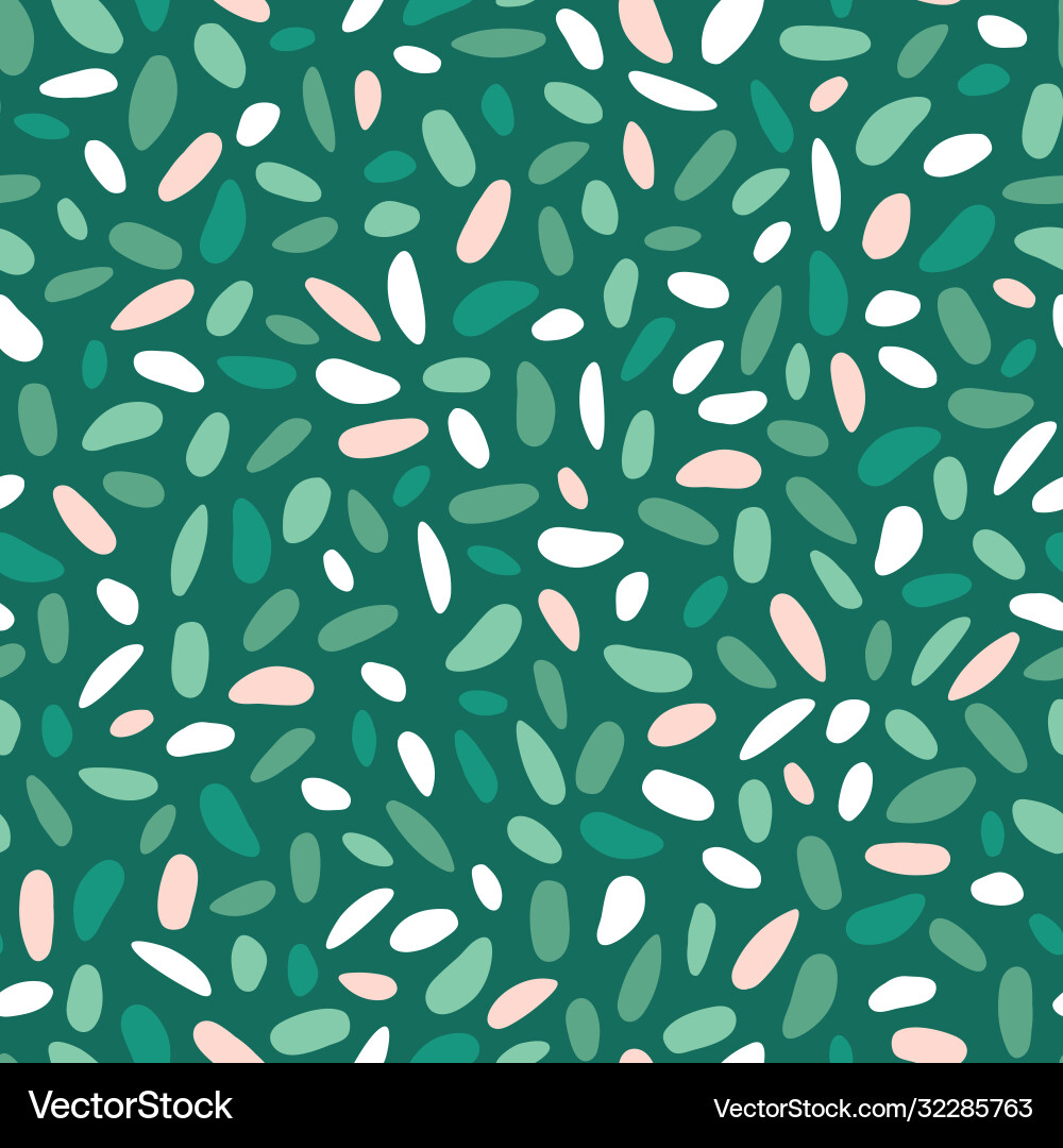 Abstract pattern design tossed seamless Vector Image
