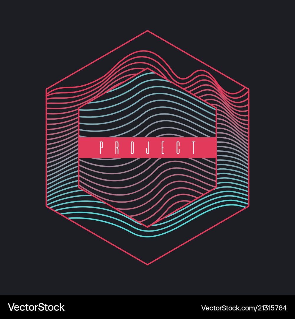 Abstract background with dynamic waves Abstract background with dynamic waves vector image