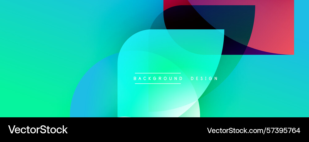 Abstract gradients blend creating dynamic visual Abstract gradients blend creating dynamic visual Vector Image