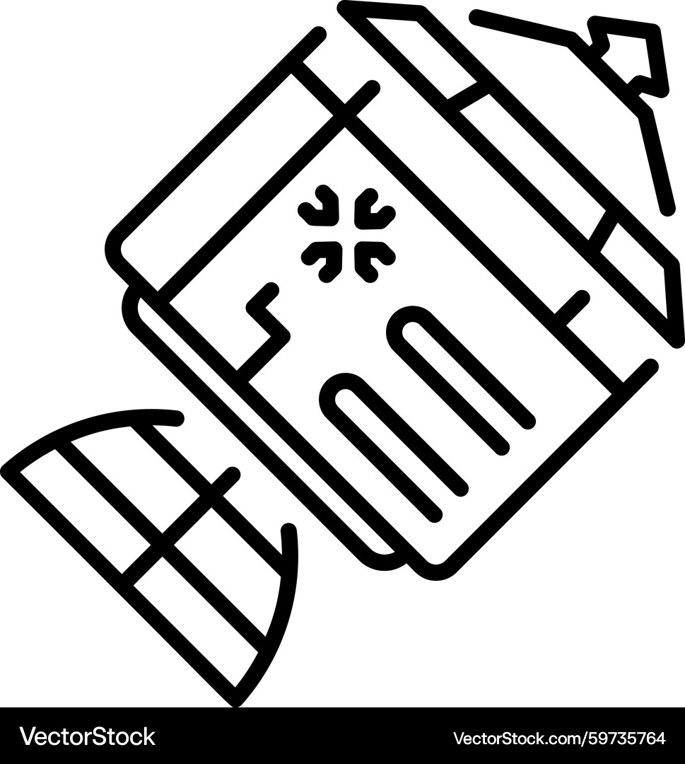 Command Module Icon - Space Exploration Royalty Free Vector