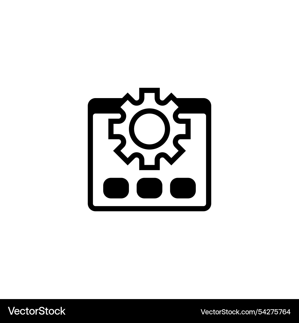 Web optimization line icon linear style sign Web optimization line icon linear style sign Vector Image