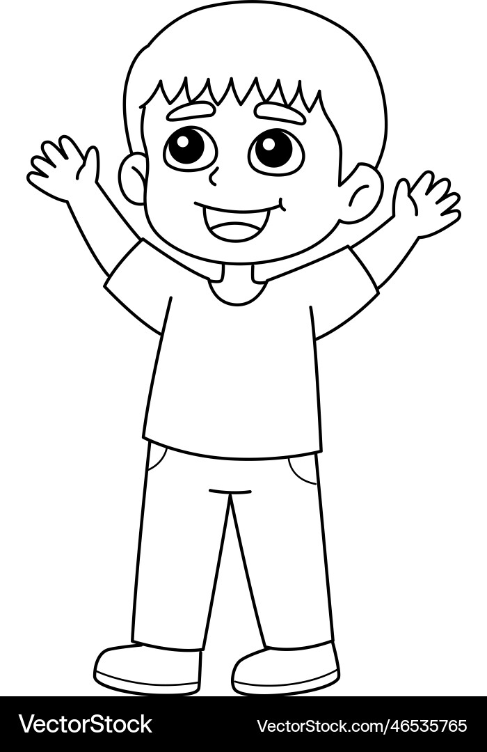 boy coloring page
