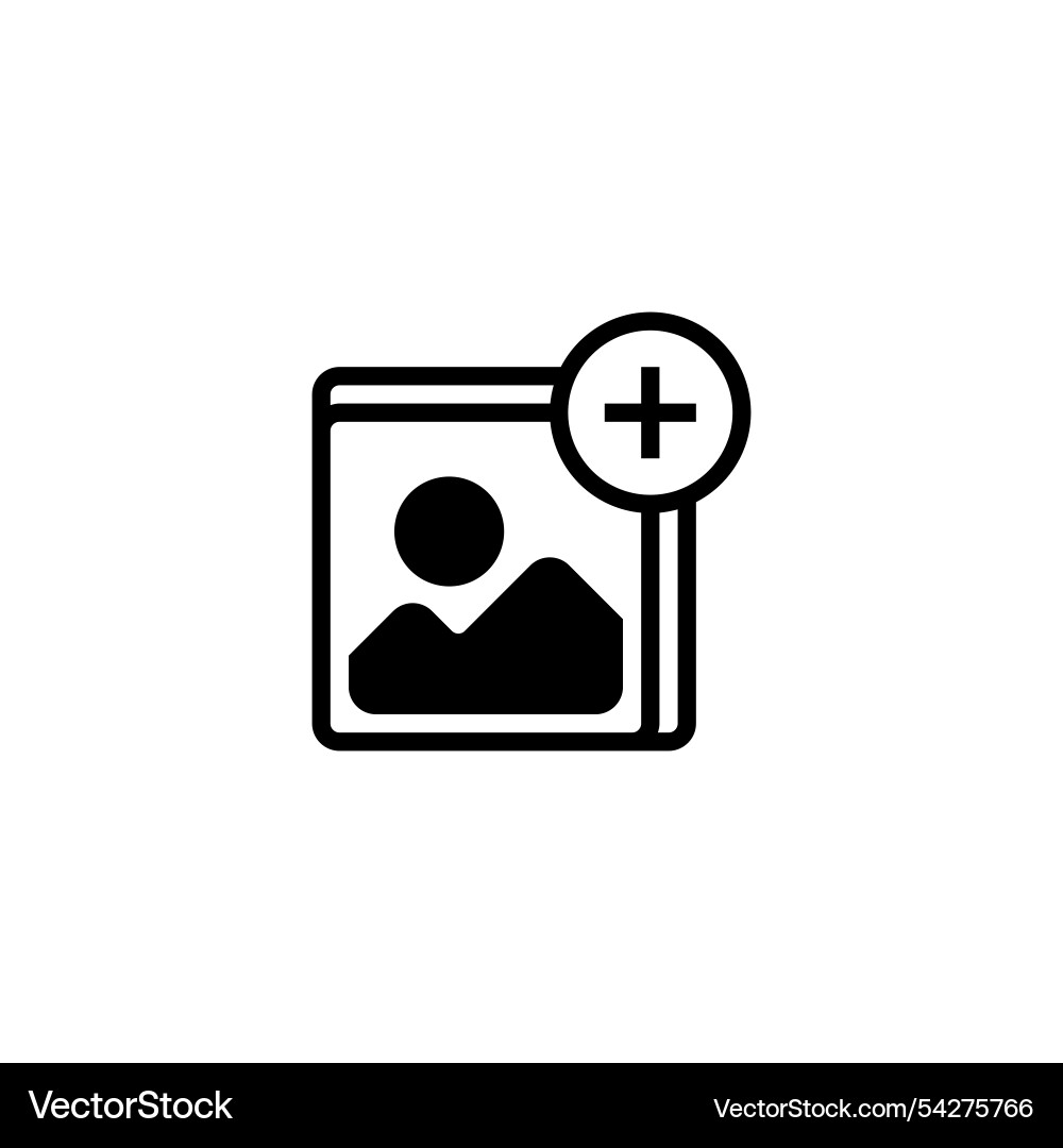 File upload line icon linear style sign Vector Image