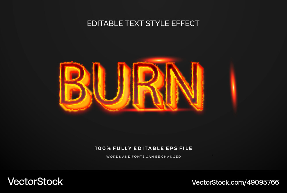 Modern editable text style effect ve Modern editable text style effect ve vector image