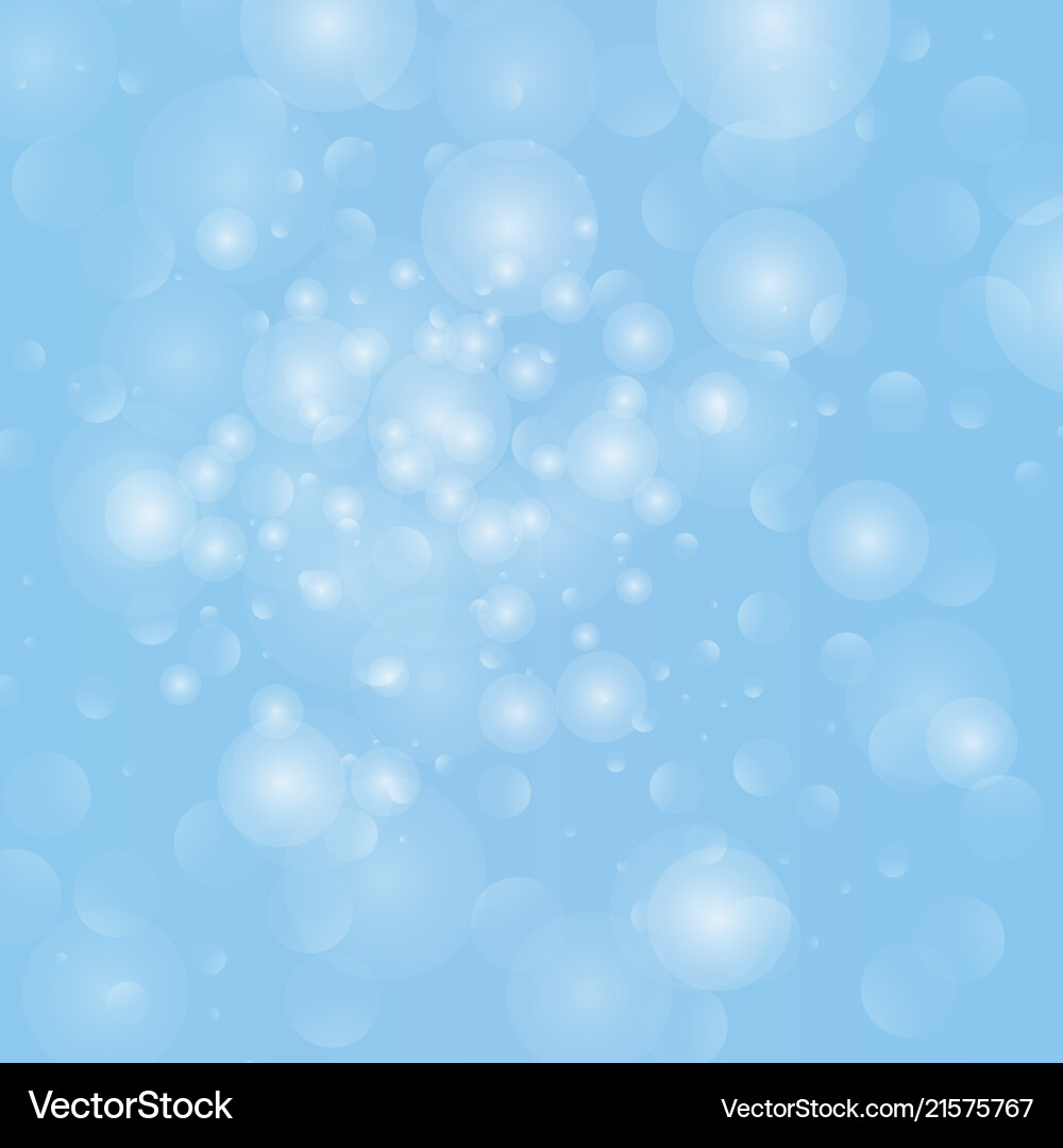 Sparkling Sky Bokeh Background vector image