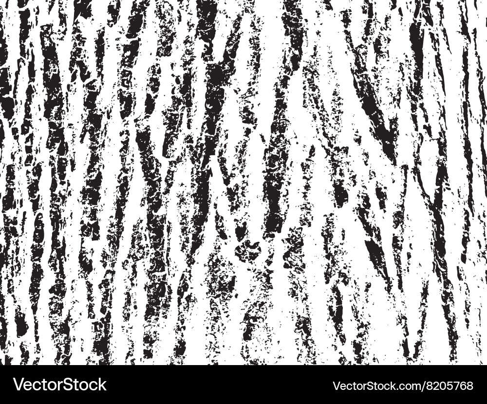 Grunge texture overlay background tree vector image