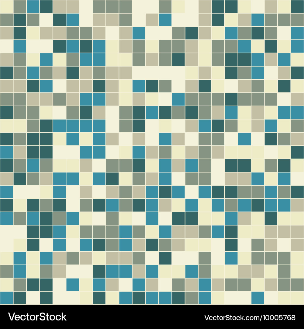 Mosaic tiles texture background Royalty Free Vector Image
