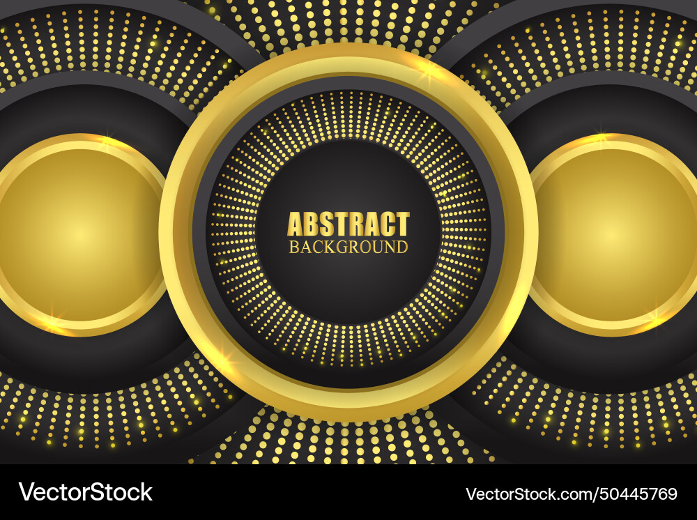 Abstract background ellipse shape with black Vector Image