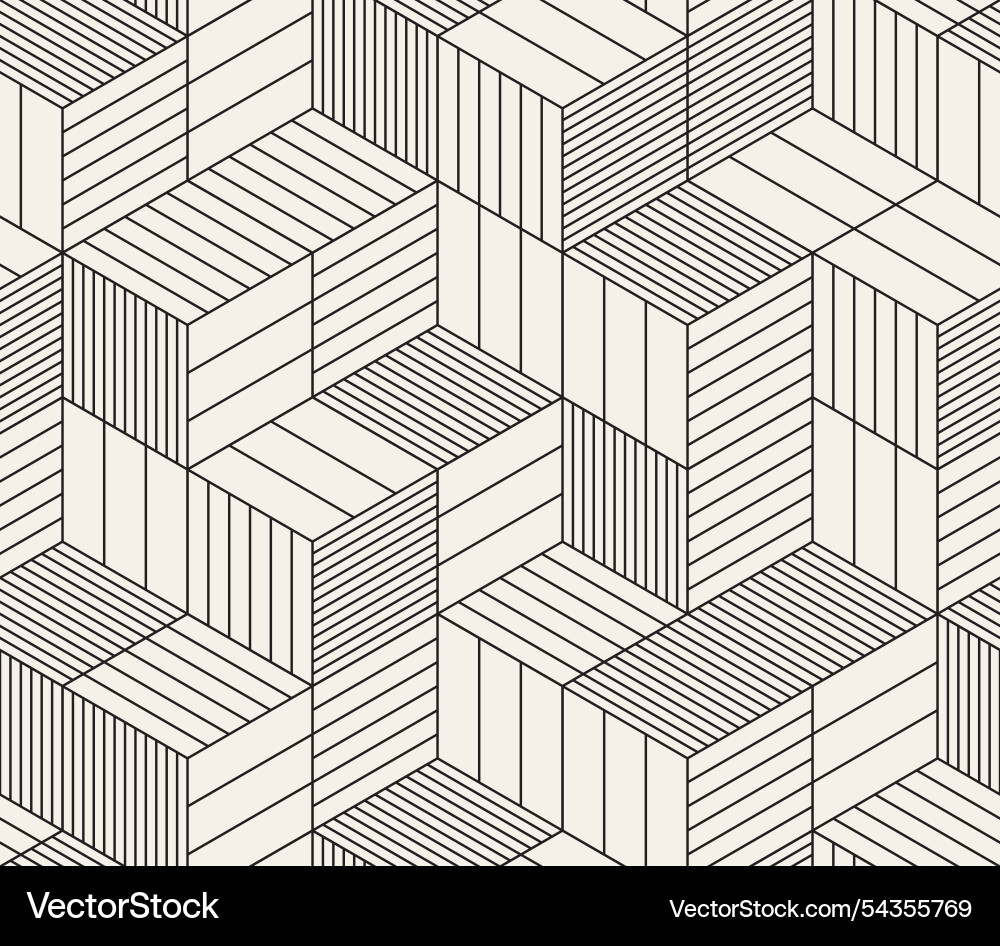Seamless pattern repeating geometric elements Seamless pattern repeating geometric elements Vector Image