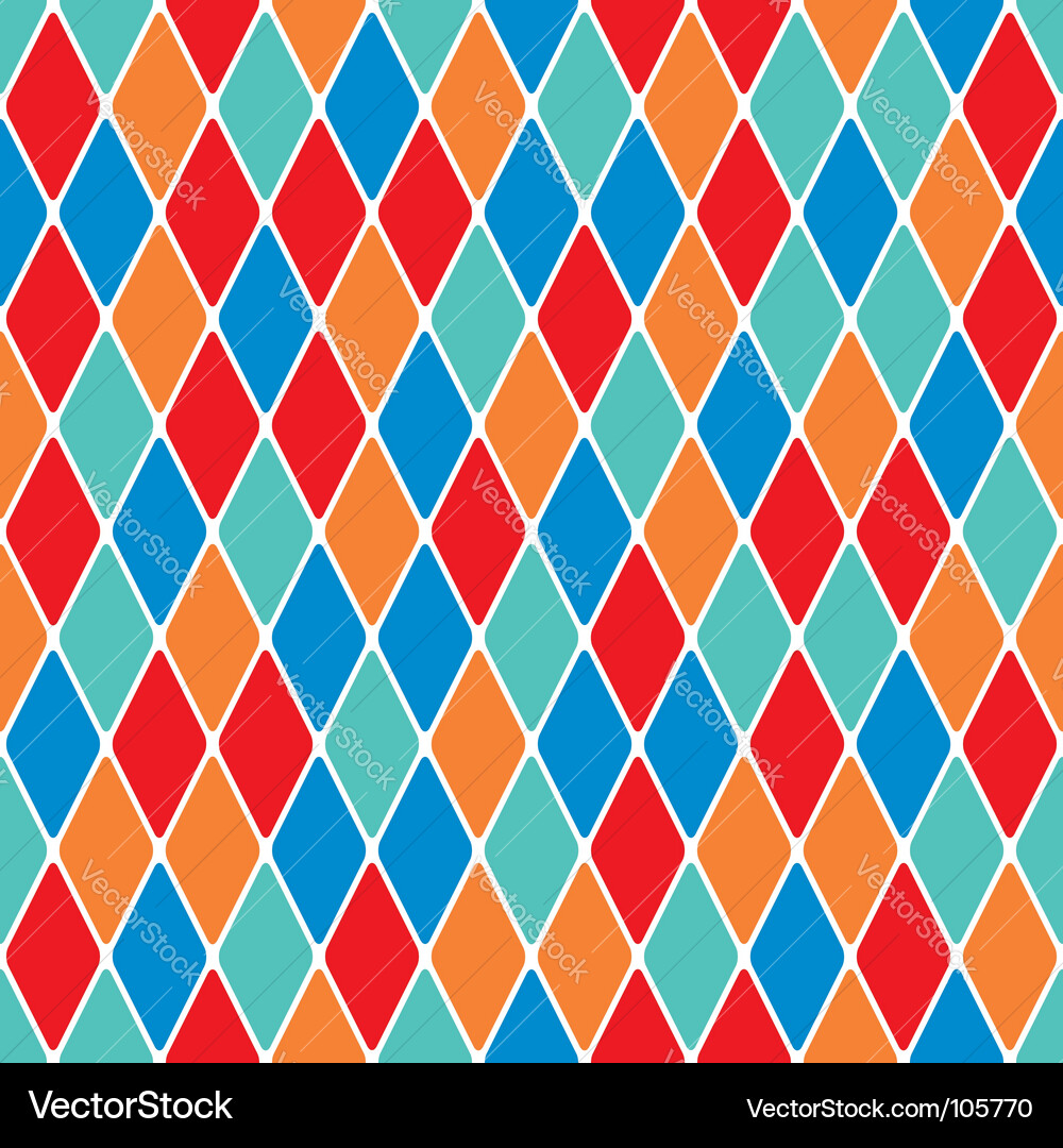 Harlequin Pattern Vector Image