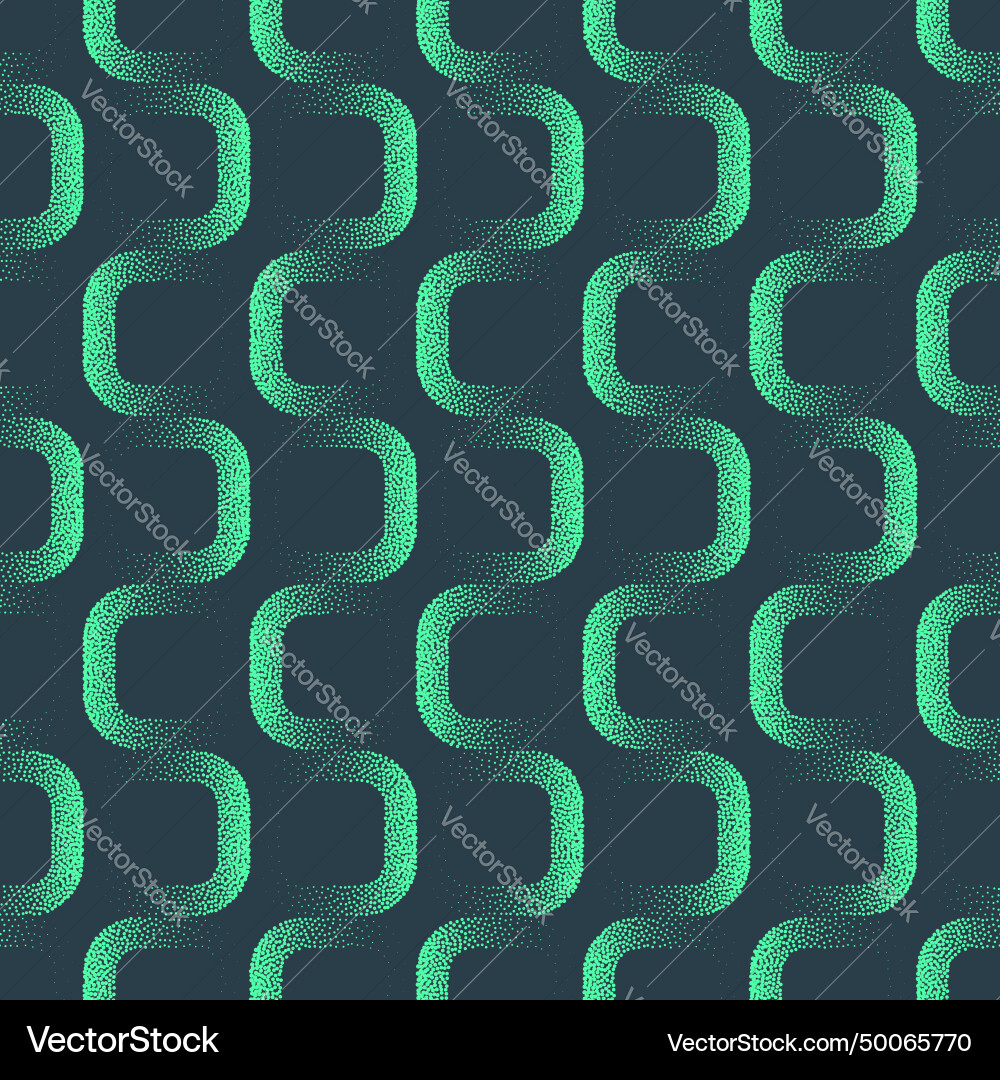 Turquoise rounded squares grid seamless pattern Turquoise rounded squares grid seamless pattern vector image