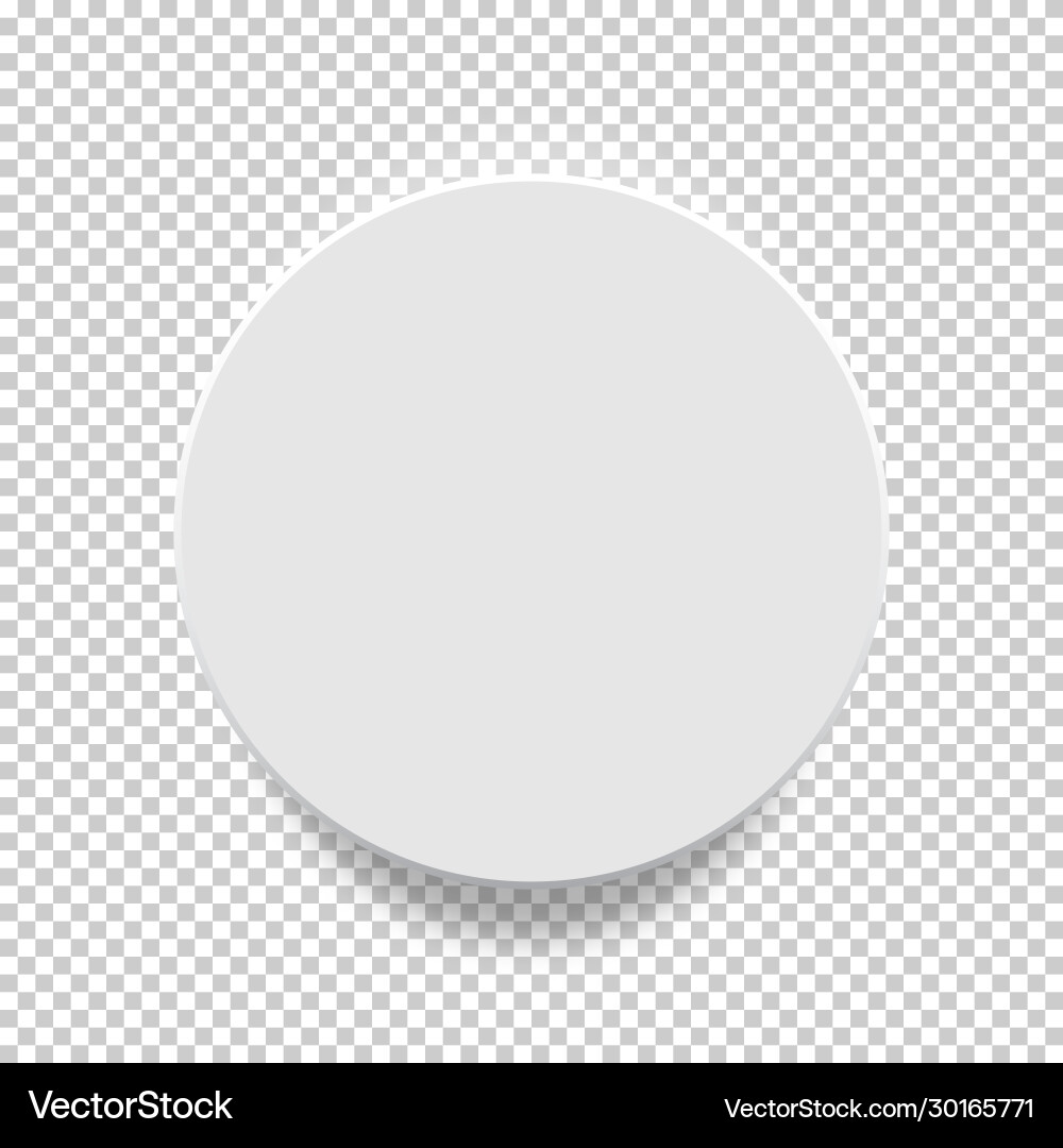 Circle text box design with light background eps vector image