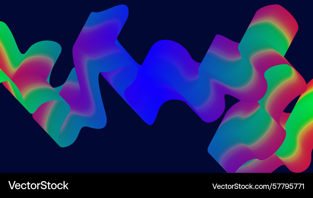 Wavy blend lines abstract background gradient Wavy blend lines abstract background gradient Vector Image