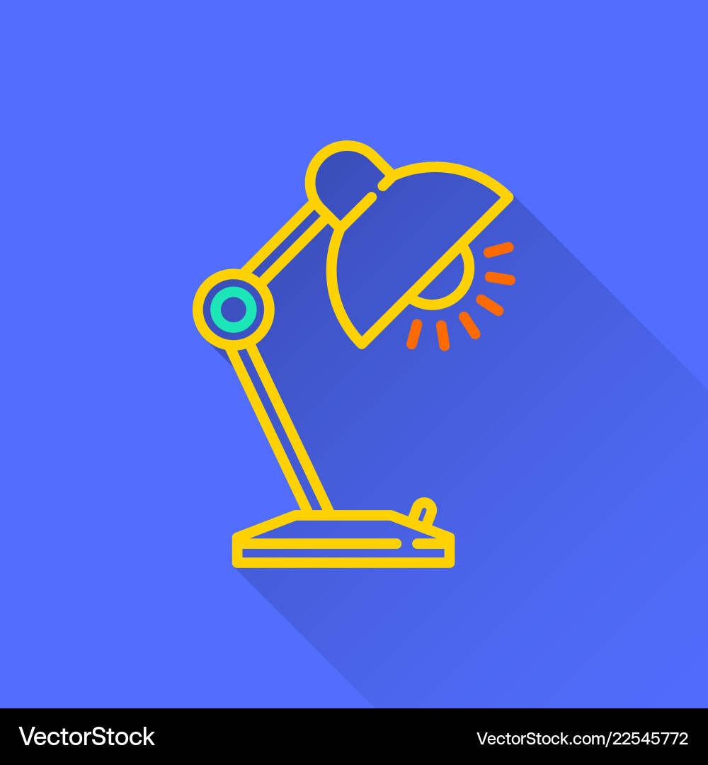 Lighting - icon for graphic and web design vector image