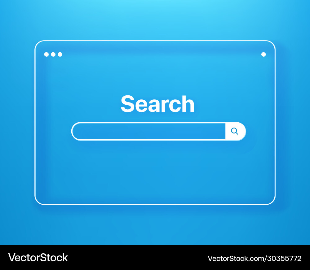 Simple flat browser window with chat bubbles Simple flat browser window with chat bubbles vector image