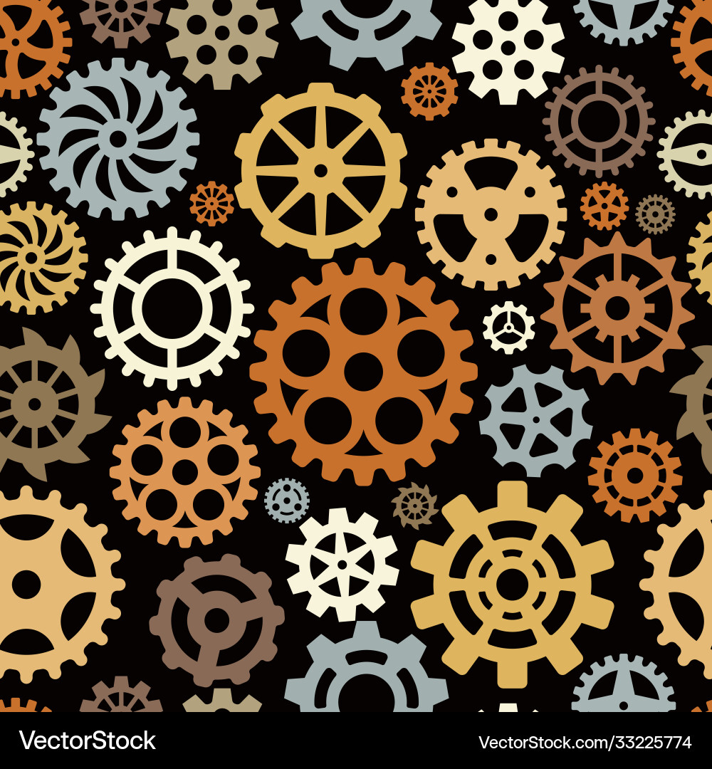 Gears pattern round shape technical circle shapes Gears pattern round shape technical circle shapes vector image