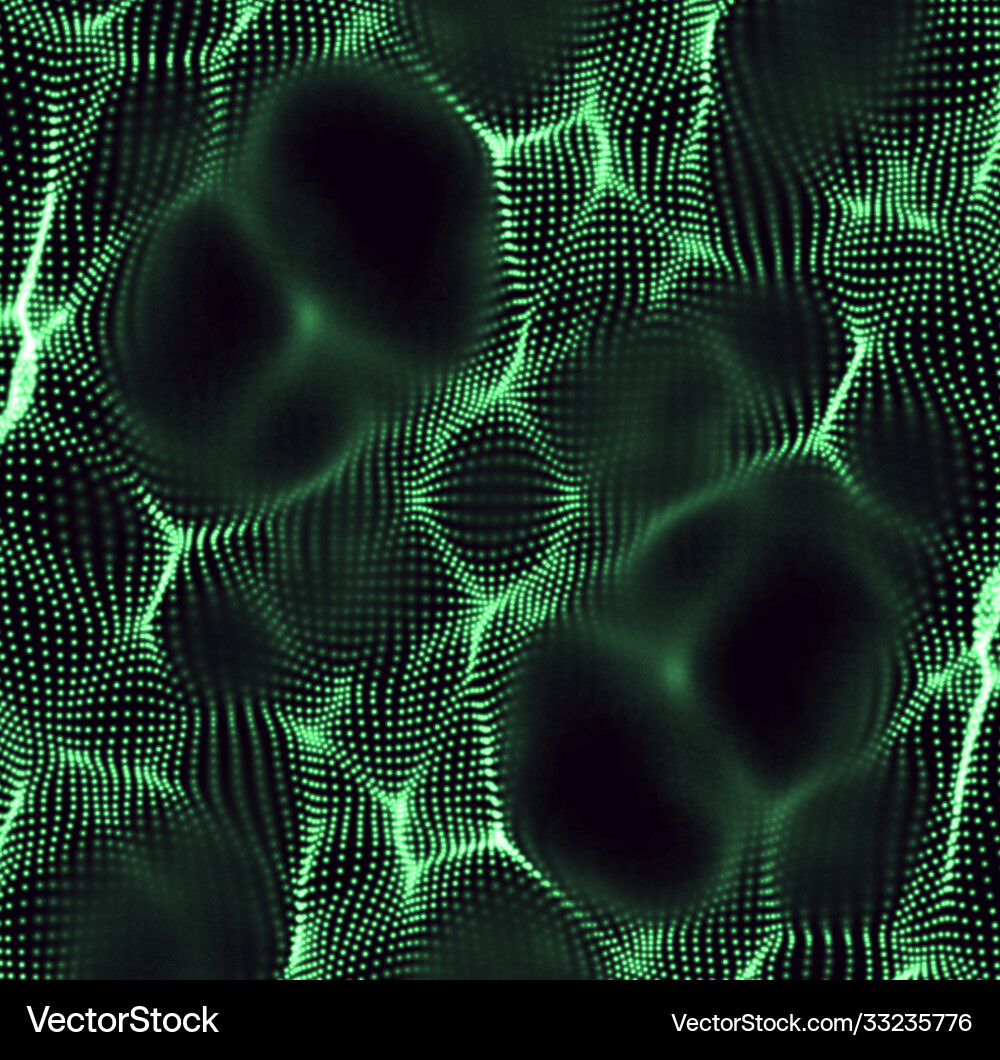 Abstract Particle Mesh Background Vector Image