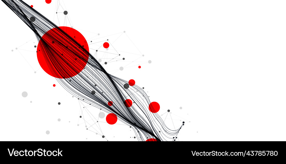 Abstract flowing wave lines design element Abstract flowing wave lines design element vector image