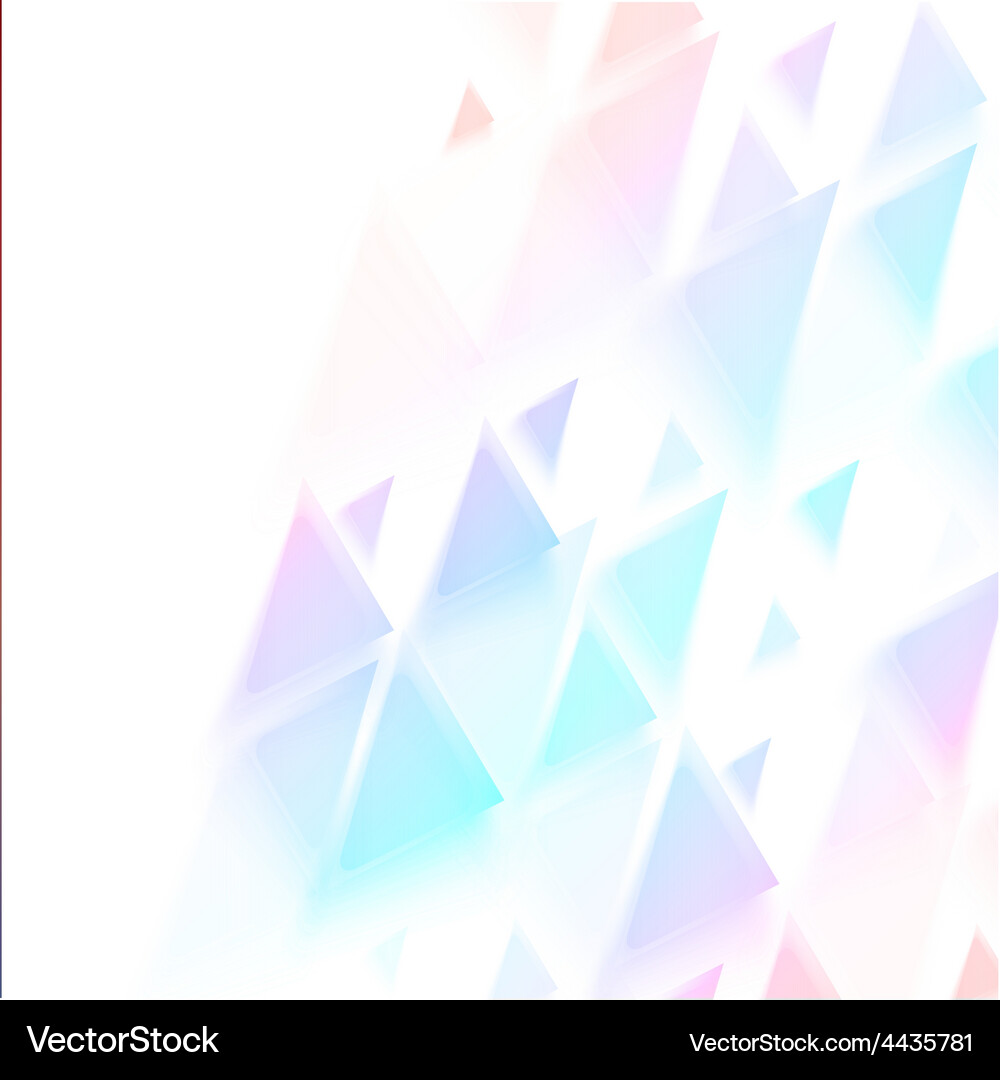 Background abstract polygon triangle Vector Image