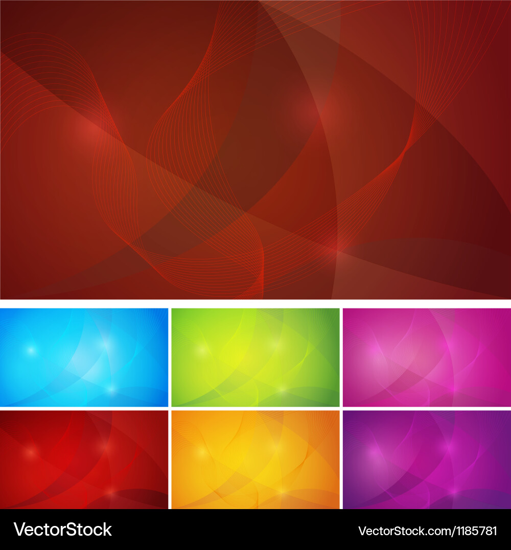 Dynamic Abstract Backgrounds vector image
