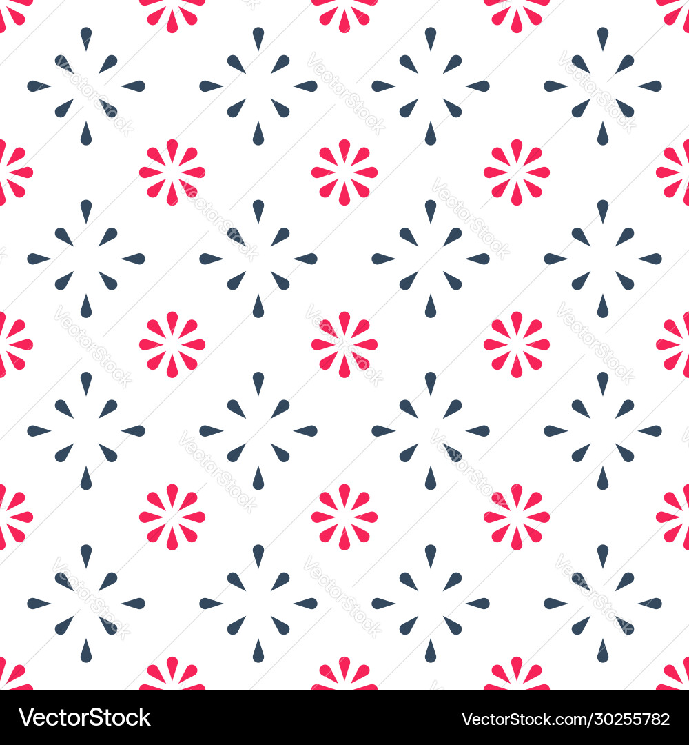 Abstract seamless pattern geometric background vector image