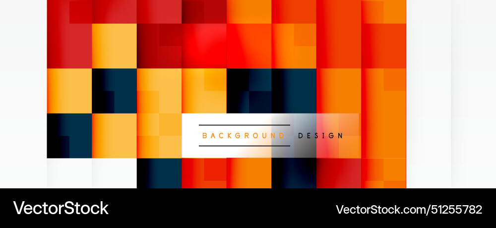Symmetric pattern of colorful rectangles Symmetric pattern of colorful rectangles vector image