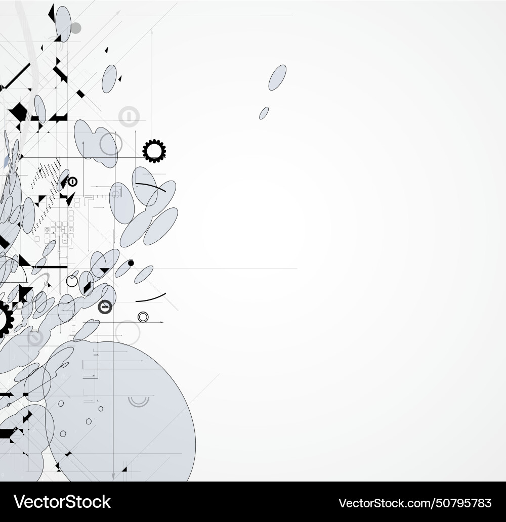 Abstract internet computer technology business Abstract internet computer technology business vector image