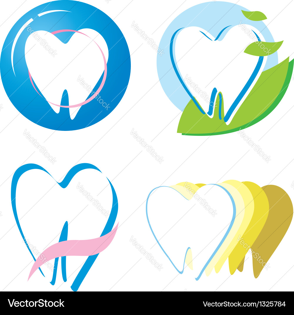Dental Care Symbol Vector Image