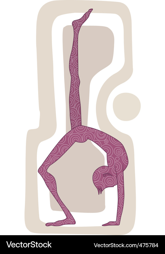 Man posing Vector Image