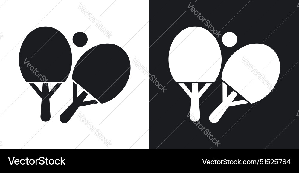 Ping pong icon Royalty Free Vector Image - VectorStock