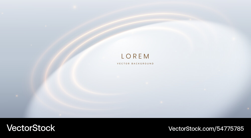 Abstrakte moderne goldene Kreise Linien auf grau Abstrakte moderne goldene Kreise Linien auf grau vektorbild